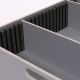 Grooved foam partitioning for Sprinter Vario-Flex tray box