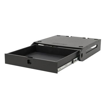 19" Rackmodul 2HE mit Schublade