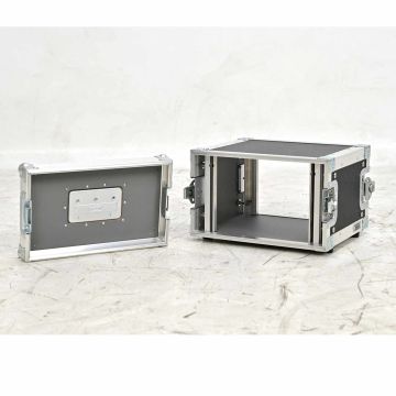 B-Ware Half-Size Rack (9,5 Zoll) 4HE - Klappgriffe im Deckel
