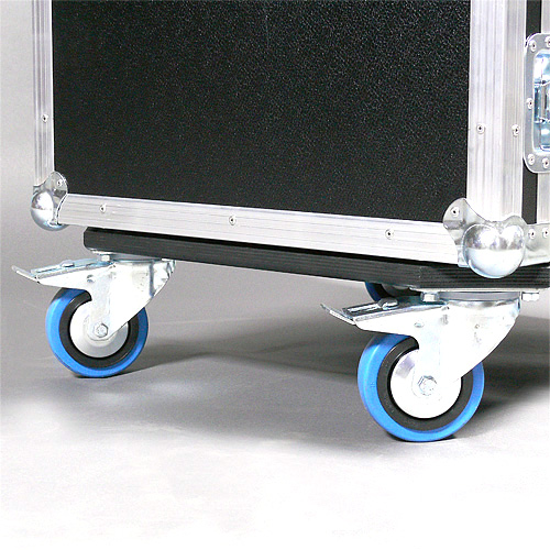 Rollenbrett mit blue-wheels 2x gebremst 11901